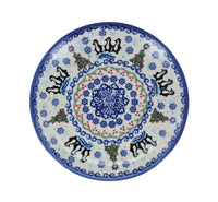 Arctic Holidays Dessert Plate Polish Pottery