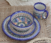 Ashley Dinner Plate Polish Pottery