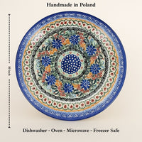 Ashley Dinner Plate Polish Pottery
