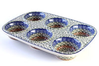 Athena Muffin Pan Polish Pottery