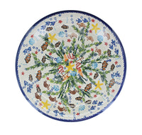 Atlantis Dinner Plate Polish Pottery