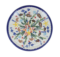 Atlantis Dessert Plate Polish Pottery