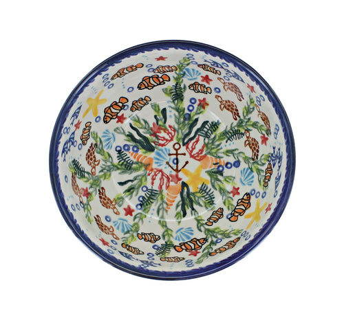 Atlantis Cereal/Soup Bowl Polish Pottery