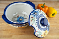 Autumn Burst Soup Tureen Polish Pottery