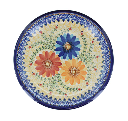 Autumn Burst Dinner Plate Polish Pottery