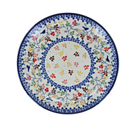 Autumn Grove Dessert Plate Polish Pottery