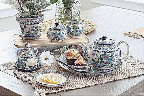 Ballina Small Cheese Lady Polish Pottery