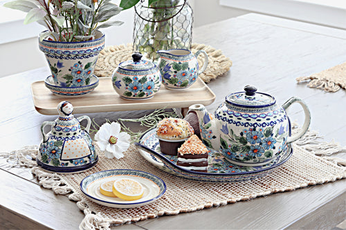 Ballina Small Flower Pot Polish Pottery