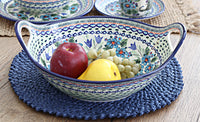 Ballina Deep Bowl with Handles Polish Pottery