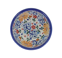 Butterfly Dessert Bowl Polish Pottery