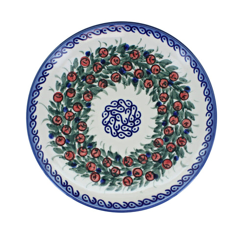 Berry Dessert Plate Polish Pottery