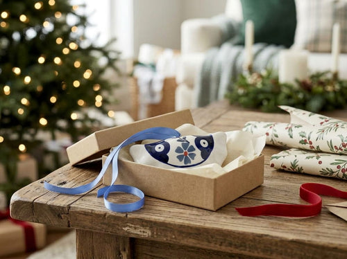 Blue Violet Pierogi Ornament