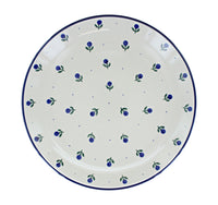Blueberry Dinner Plate Polish Pottery