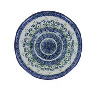 Blue Posy Cereal/Soup Bowl Polish Pottery