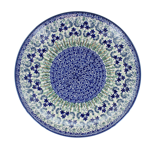 Brienna Dinner Plate Polish Pottery