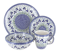 Polish Pottery Brienna 4 Piece Place Setting - Service for 1