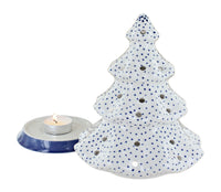 Small Dots Tree Luminary Polish Pottery