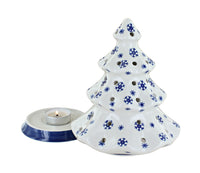 Snow Flurry Tree Luminary Polish Pottery