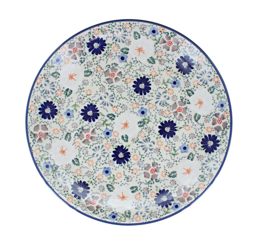 Carnival Dinner Plate Polish Pottery