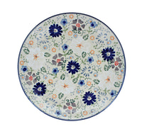 Carnival Dessert Plate Polish Pottery