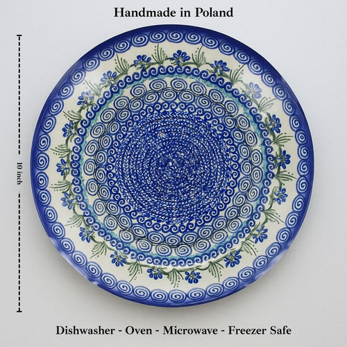 Charleston Dinner Plate Polish Pottery