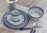 Cherished Blooms Plain Coffee Mug Polish Pottery