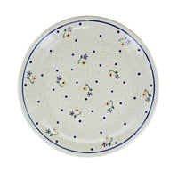 Country Meadow Dessert Plate Polish Pottery