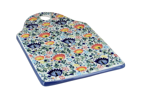 Polish Pottery Desert Oasis Cutting Board