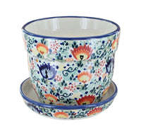 Polish Pottery Desert Oasis Medium Flower Pot