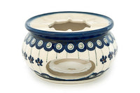 Flowering Peacock Teapot Warmer Polish Pottery
