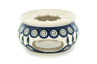 Peacock Teapot Warmer Polish Pottery