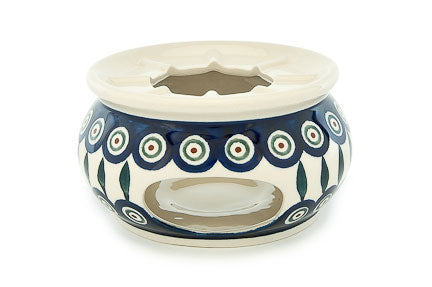 Peacock Teapot Warmer Polish Pottery