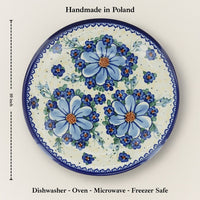 Daisy Surprise Dinner Plate Polish Pottery