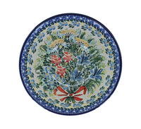 Day Lily Bouquet Cereal/Soup Bowl Polish Pottery