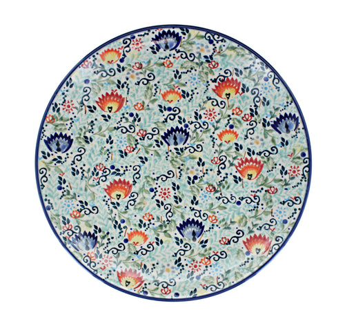 Desert Oasis Dinner Plate Polish Pottery