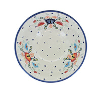Desert Flower Cereal/Soup Bowl Polish Pottery
