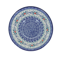 December Joy Cereal/Soup Bowl Polish Pottery