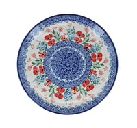 Dreaming of Poppies Dessert Plate Polish Pottery