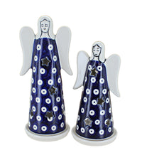 Dots Angel Luminary Set Polish Pottery