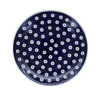 Dots Dessert Plate Polish Pottery