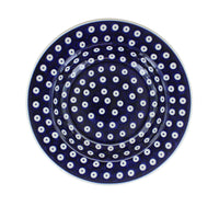 Dots Soup Plate Polish Pottery