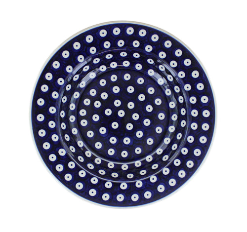 Dots Soup Plate Polish Pottery
