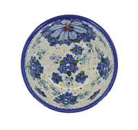 Daisy Surprise Cereal/Soup Bowl Polish Pottery