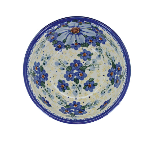 Daisy Surprise Cereal/Soup Bowl Polish Pottery