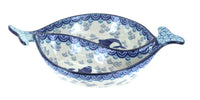 Polish Pottery Summer Fun Yin-Yang Fish Dish
