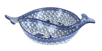 Polish Pottery Mosaic Beach Yin-Yang Fish Dish