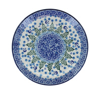 Evergreen Magic Dessert Plate Polish Pottery