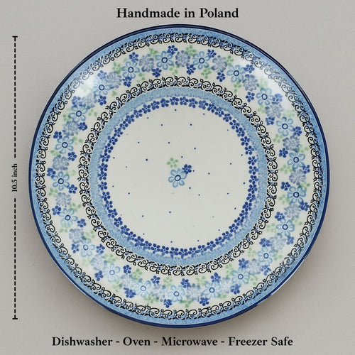 Eliza Dinner Plate Polish Pottery
