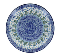 Evergreen Magic Dinner Plate Polish Pottery