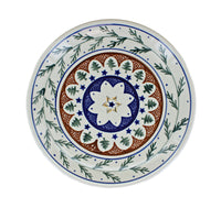 Evergreen Dessert Plate Polish Pottery